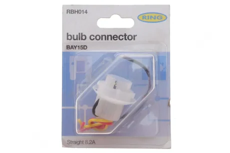 Роз\'єм для лампи керамічний (BAY15D) Ring RBH014