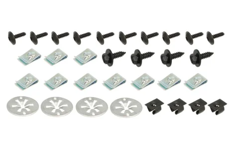 Кріплення захисту двигуна (комплект) AUDI A3 8L SEAT LEON 1M, TOLEDO II 1M SKODA OCTAVIA I VW BORA, GOLF IV, NEW BEETLE 9C 09.96-12.10 ROMIX ROM 90204
