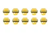 Монтажні кріплення HYUNDAI ACCENT I, ACCENT II, ACCENT III, ATOS, COUPE I, H-1, I10 I, I30, IX35, MATRIX, SANTA FÉ I, TERRACAN, TUCSON 10.94- ROMIX ROM B26969 (фото 1)