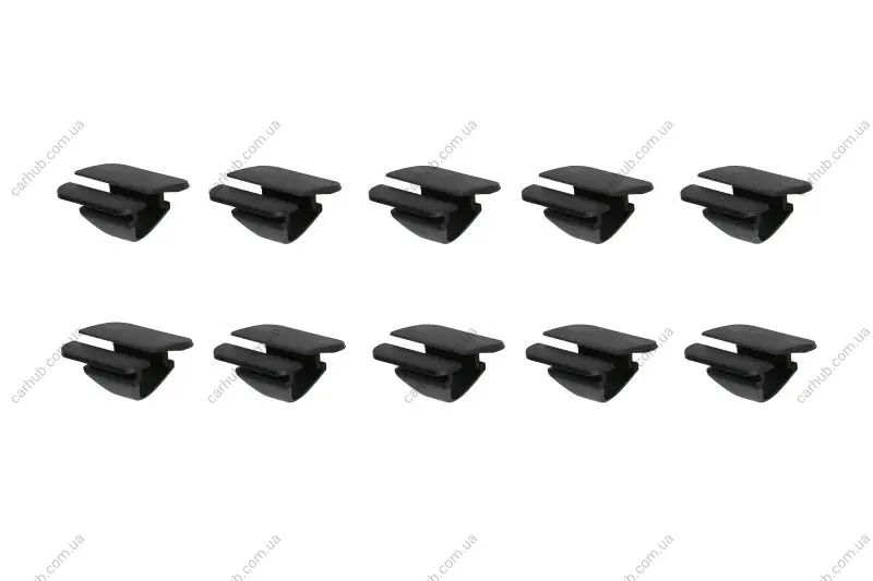 Кріплення оббивки (кількість штук в упаковці: 10 шт) FORD C-MAX, EDGE I, EDGE II, FIESTA VII, FOCUS II, FOCUS III, GALAXY MK2, GALAXY MK3, GALAXY WGR, KUGA I, MONDEO IV, MONDEO V 10.77- ROMIX ROM C70626 (фото 1)