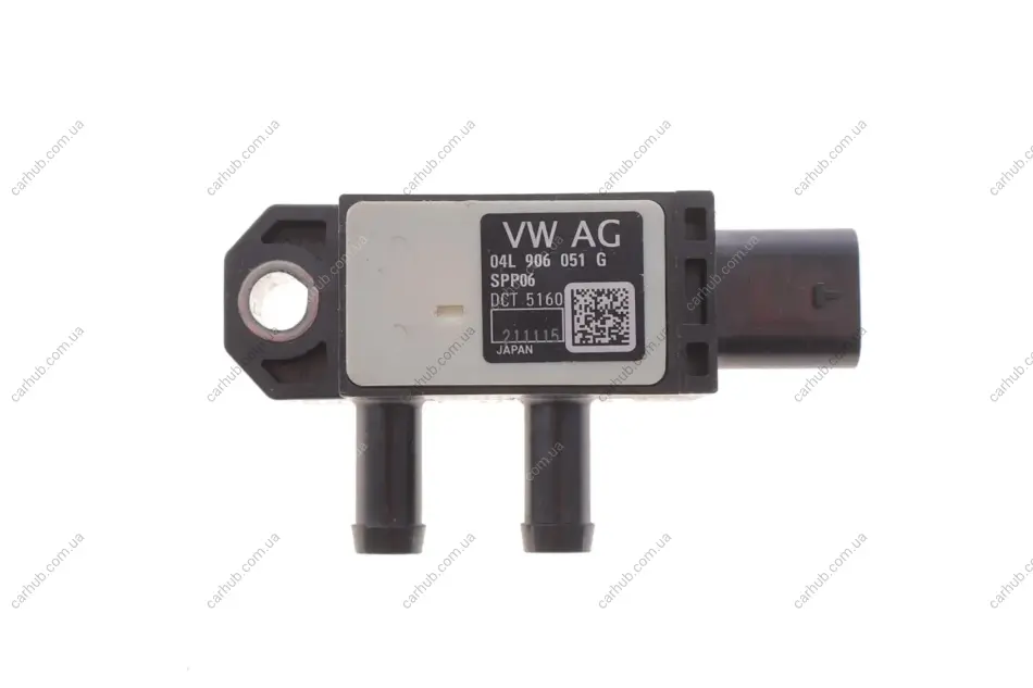 Датчик тиску вихлопних газів Audi A4/A6/A7/Skoda Octavia/SuperB/VW T6/Crafter 1.6D/2.0D/2.0DH 12- (всередині OE) ROTWEISS 04L906051G (фото 1)