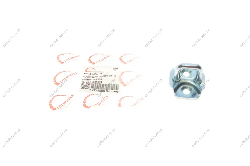 Петля замка дверей (передніх) Fiat Doblo 01- ROTWEISS 50512981 (фото 1)