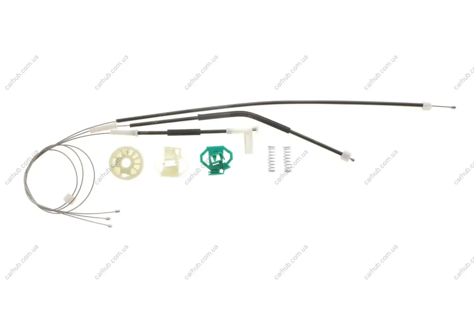 Ремкомплект склопідйомника (переднього) VW Caddy/Polo 94-04 (L) (електро) ROTWEISS 6K4837401P (фото 1)