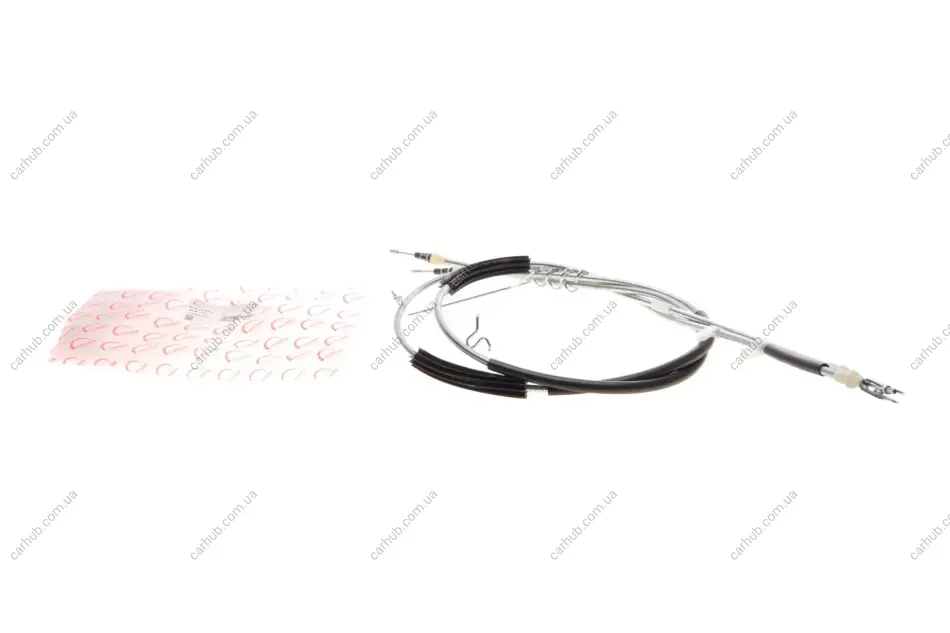 Трос ручника (задній) Ford Connect 02- (+ABS) (висока база) (дисковий гальма) ROTWEISS RWS2144 (фото 1)
