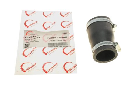 Патрубок интеркулера Ford Transit 2.2TDCi 07- (короткий) ROTWEISS RWS2761