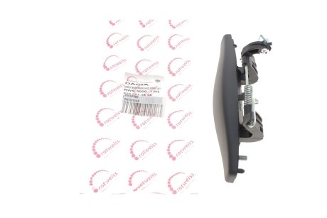 Фото ручка дверей (передніх/ззовні) (L) Renault Sandero 07-/Thalia 00- (черна) ROTWEISS RWS3000 Ручка дверей (передніх/ззовні) (L) Renault Sandero 07-/Thalia 00- (черна) ROTWEISS RWS3000