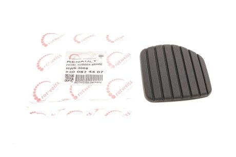 Фото накладка педали тормоза Renault Master/Trafic 09- ROTWEISS RWS3069 Накладка педали тормоза Renault Master/Trafic 09- ROTWEISS RWS3069