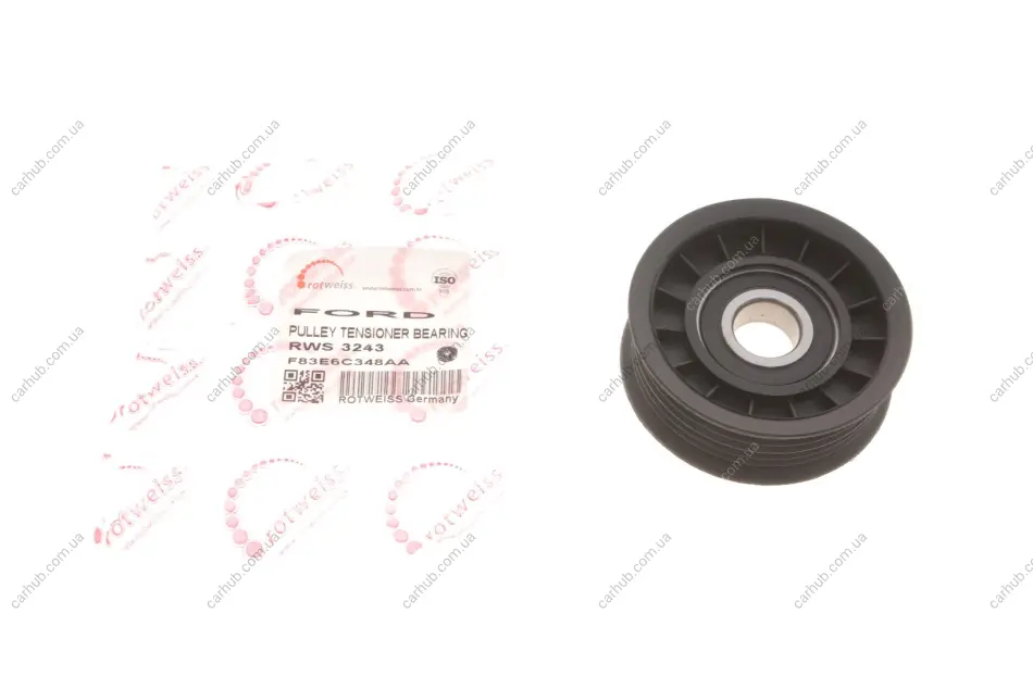 Ролик генератора Ford Transit Connect 1.8 16V 02-13 (паразитний) ROTWEISS RWS3243 (фото 1)