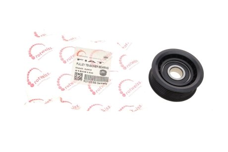 Ролик генератора Fiat 500L/500X/Bravo/Tipo/Jeep Cherokee 1.6/2.0D 08- (паразитний) (67x25.2) ROTWEISS RWS3262