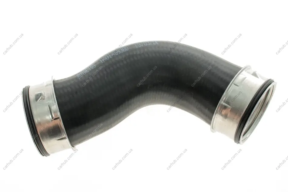 Патрубок інтеркулера (нижній) (L) Audi A3/Skoda Octavia/SuperB/VW Golf/Jetta/Passat 2.0D 03- (ззаду) ROTWEISS RWS3631 (фото 1)