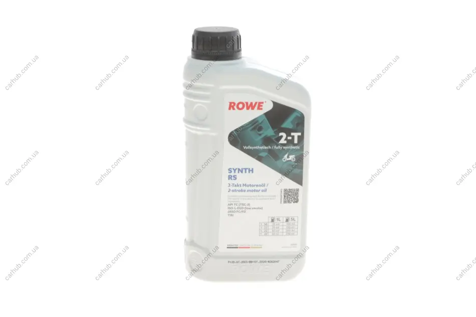 Олива HIGHTEC SYNTH RS 2T (1L) (ISO-L-EGD (low smoke)/JASO FC/FD/TISI) (API TC (TSC-3) ROWE 20032-0010-99 (фото 1)