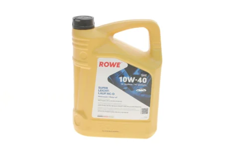Олива 10W40 HIGHTEC SUPER LEICHTLAUF HC-O (5L) (VW 501 01/505 00/MB 229.3/226.5/229.1/RN 0700/0710) ROWE 20058-0050-99
