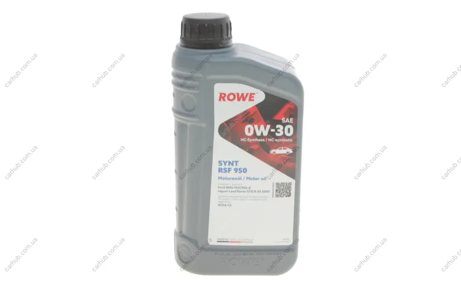 Олива 0W30 HIGHTEC SYNT RSF 950 (1L) (Ford WSS-M2C950-A/Jaguar Land Rover STJLR.03.5007) (ACEA C2) ROWE 20150-0010-99 (фото 1)