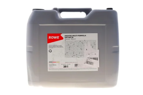 Олива 0W20 HIGHTEC MULTI FORMULA (20L) (MB 229.71/GM dexos D) (ACEA C5/C6) (API SP/SN PLUS) ROWE 20202-0200-99