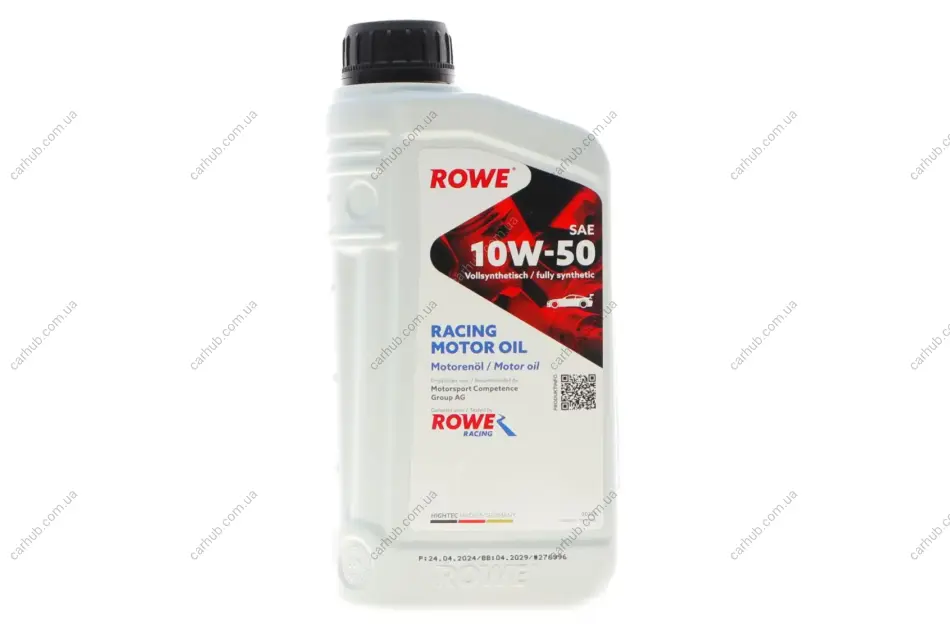 Олива 10W50 HIGHTEC RACING MOTOR OIL (1L) ROWE 20351-0010-99 (фото 1)
