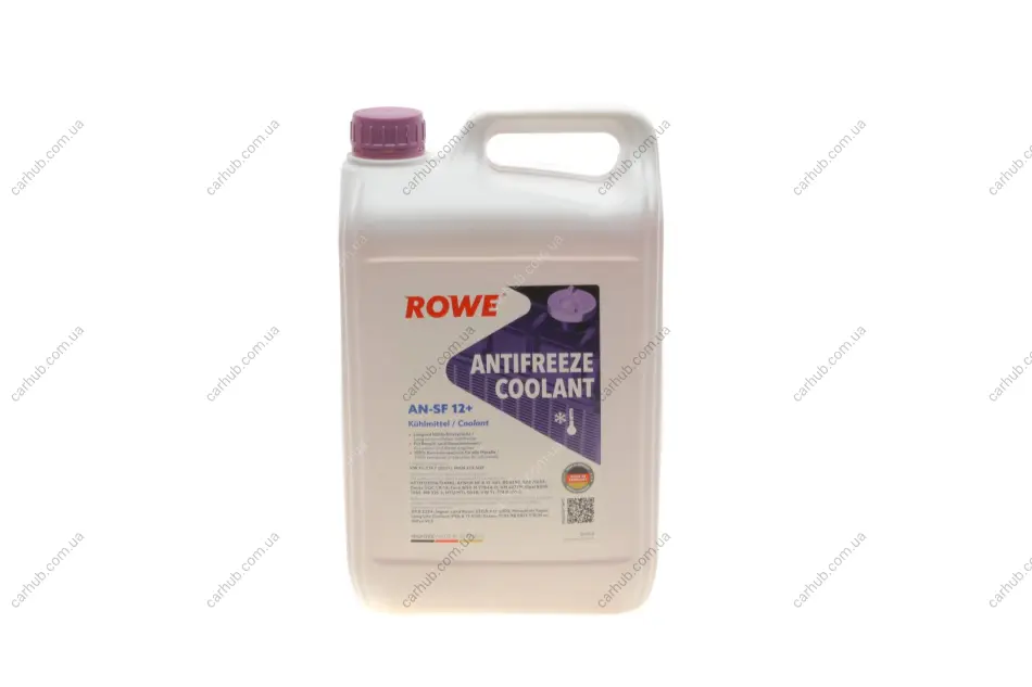 Антифриз (фіолетовий) G12/G12+ (5L) AN-SF 12+ HIGHTEC ANTIFREEZE (концентрат) ROWE 21014-0050-99 (фото 1)