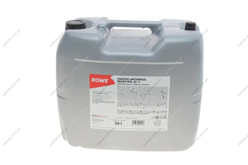 Антифриз (синій) G11 (20L) READY-MIX -25°C HIGHTEC ANTIFREEZE ROWE 21041-0200-99 (фото 1)