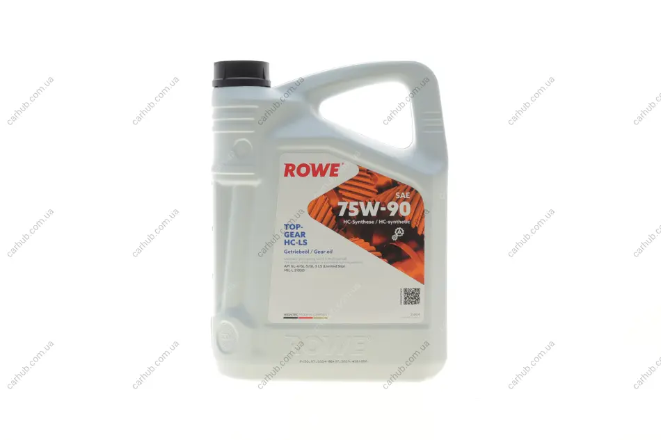 Олива 75W90 HIGHTEC TOPGEAR HC-LS (5L) (MIL-L 2105D) (API GL-4/GL-5/GL-5 LS) ROWE 25004-0050-99 (фото 1)