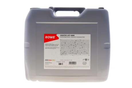 Олива HIGHTEC ATF 4000 (20L) Dexron II (червоний) ROWE 25011-0200-99