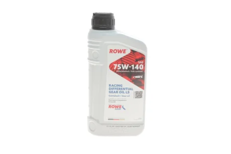 Олива 75W140 HIGHTEC RACING DIFFERENTIAL GEAR OIL LS (1L) (коричневий) ROWE 25040-0010-99