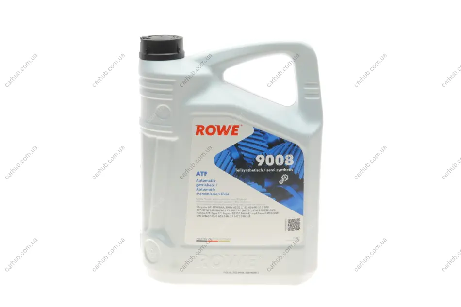 Олива HIGHTEC ATF 9008 (5L) (VW G 060 162/G 055 540/BMW 83 22 2 152 426) (синьо-зелений) ROWE 25063-0050-99 (фото 1)