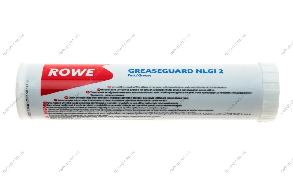 Змазка для підшипників HIGHTEC GREASEGUARD NLGI 2 (400g) (K 2 K -30) -30 °C до +120 °C. ROWE 50000-0004-99 (фото 1)