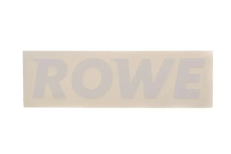 Наклейка для автомобіля, біла (110х35мм) ROWE Sticker 03