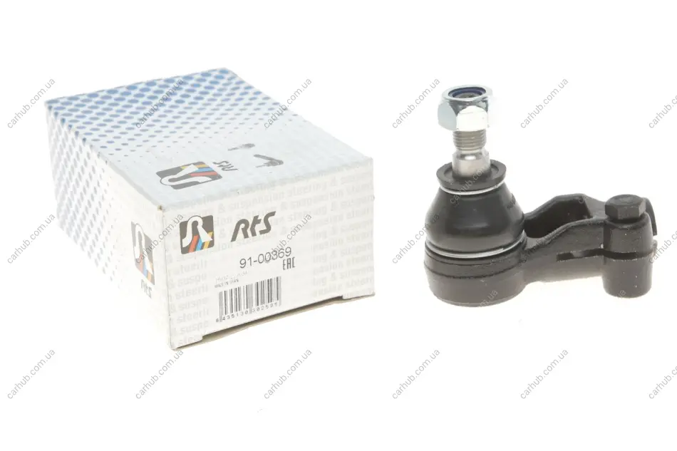 Наконечник тяги рульової (R) Opel Astra F 91-02/Vectra A 88-95/Saab 9-3 98-03/Saab 900 II 93-98 RTS 91-00369 (фото 1)