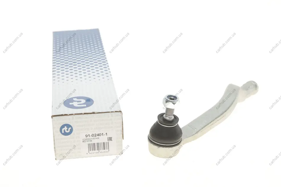 Наконечник тяги рульової (R) Renault Logan/Sandero 04- RTS 91-02401-1 (фото 1)