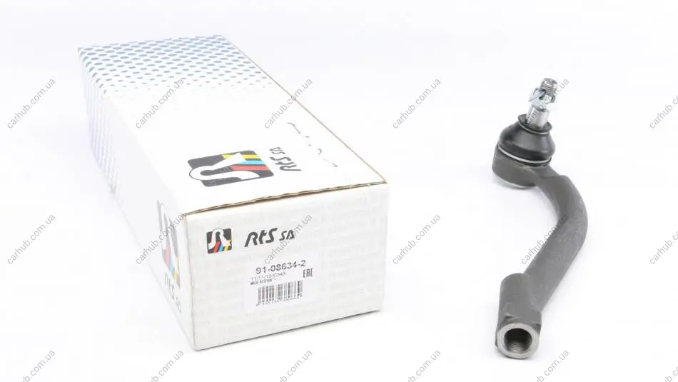 Наконечник тяги рульової (L) Hyundai Santa Fe I/II 03-12/ix55 08-/Kia Sorento II 09- RTS 91-08634-2 (фото 1)