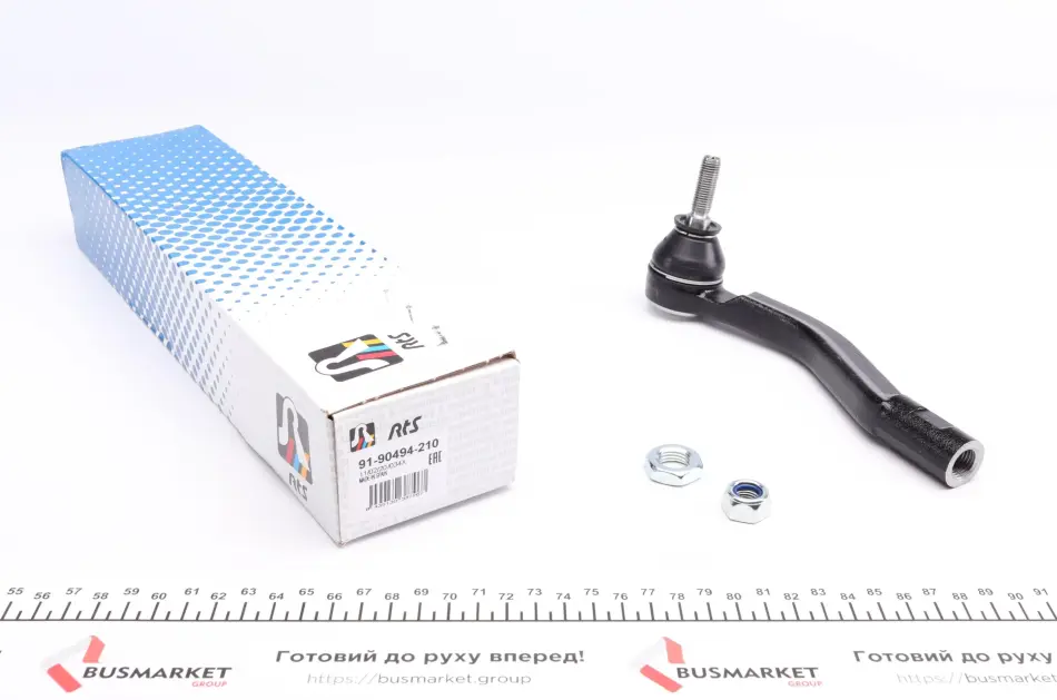 Наконечник тяги рульової (L) Renault Clio IV/Captur/Zoe 12- RTS 91-90494-210 (фото 1)