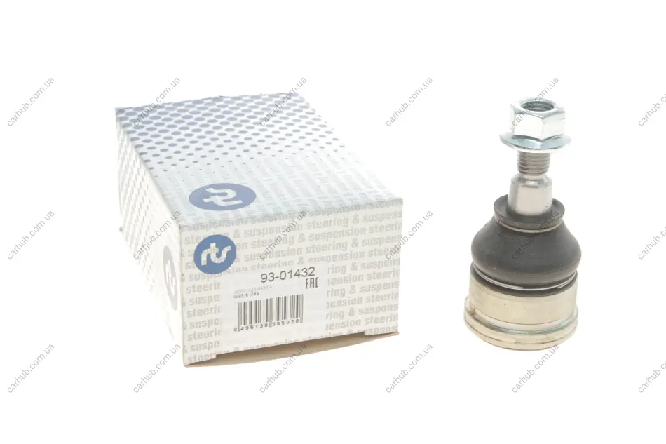Опора кульова (передня/знизу) Mitsubishi Colt VI 04-12/Smart Forfour 04-06 (d=39.75mm) RTS 93-01432 (фото 1)