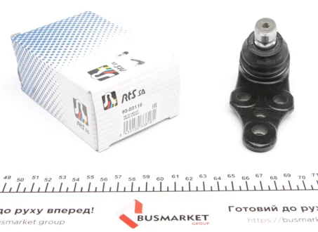 Опора кульова (передня/знизу) Chevrolet Lacetti/Daewoo Nubira 03- (d=18mm) RTS 93-03118