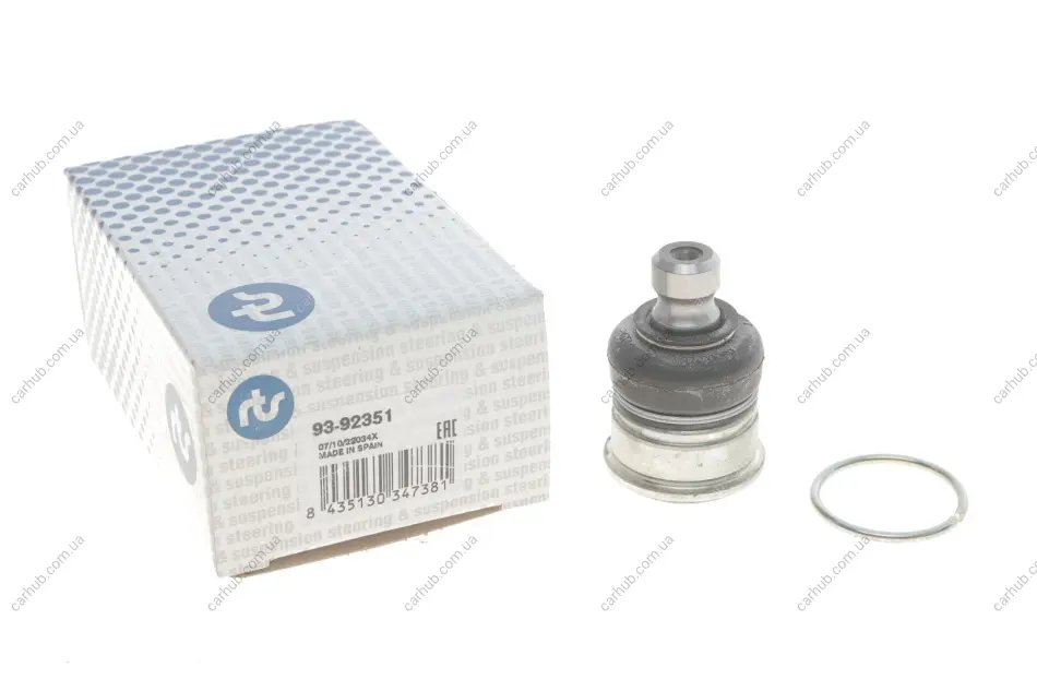 Опора кульова (передня/знизу) Nissan Micra 10- RTS 93-92351 (фото 1)