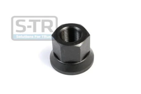 Гайка колеса задн/передн 7/8"-14UNFx22/34мм (Сталь / фосфатований) VOLVO B10, B12, B7, B9, F10, F12, F16, FH12, FH16, FL10, FL12, FL6, FL7, FM10, FM12, FM7, FM9, NH12 08.77- S-TR STR-70701
