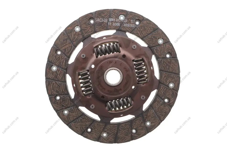 Диск зчеплення VW Caddy II 1.9SDI 95-04/Golf II-IV 1.3-2.0 86-02 (d=210mm) SACHS 1862 518 031 (фото 1)
