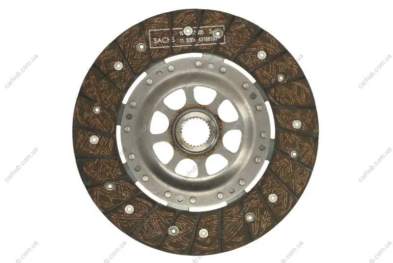 Диск зчеплення (240мм) повний профіль VW LT 28-35 II, LT 28-46 II 2.5D/2.8D 05.96-07.06 SACHS 1864 528 442 (фото 1)