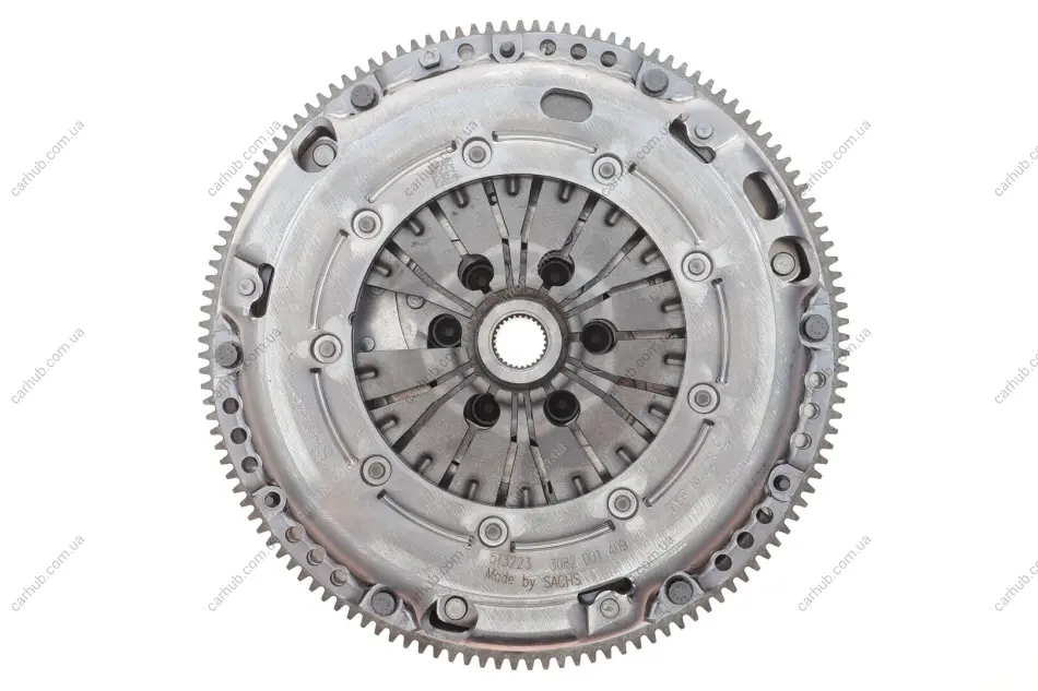 Демпфер + комплект зчеплення VW Caddy 1.9TDI/Touran 2.0TDI/Passat 1.6TDI 03- (d=228 мм) SACHS 2289 000 257 (фото 1)
