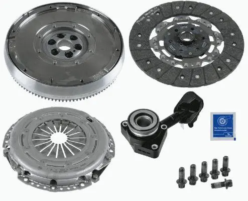 Демпфер + комплект зчеплення Ford Focus 1.6 TDCi 03-12 (d=240mm) SACHS 2290 601 017 (фото 1)