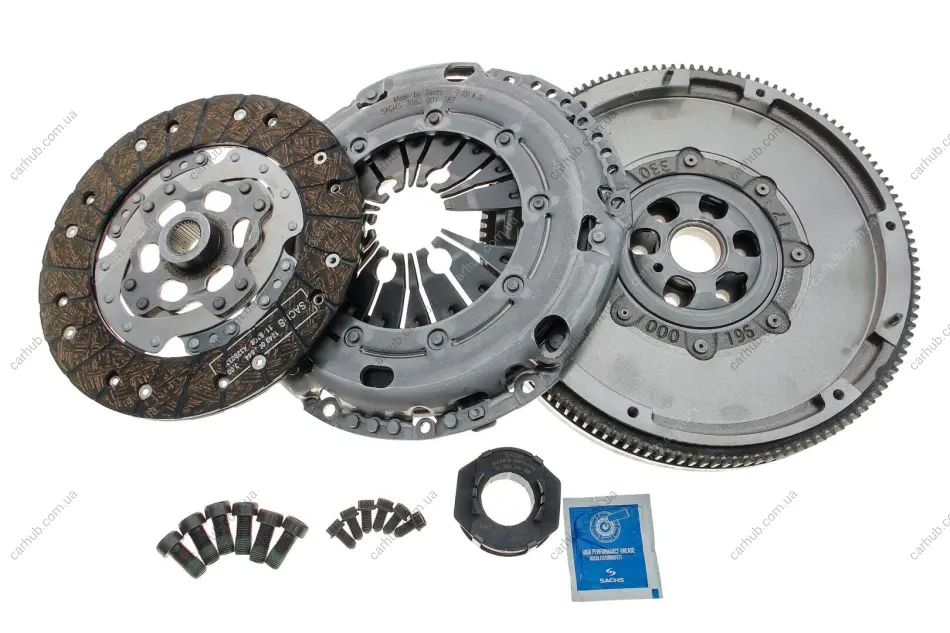 Демпфер + комплект зчеплення VW T5 1.9TDI 03-09 (62kw/63kw/75kw/77kw) SACHS 2290 601 059 (фото 1)