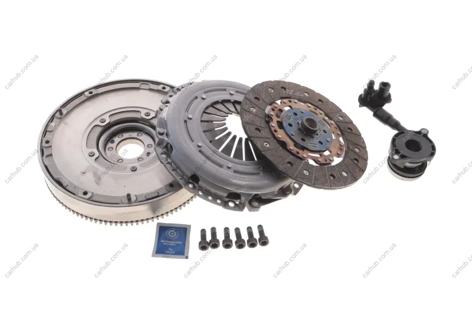 Демпфер + комплект зчеплення Ford Focus III/Mazda 3 1.6TDCi/CD 10- SACHS 2290 601 117 (фото 1)