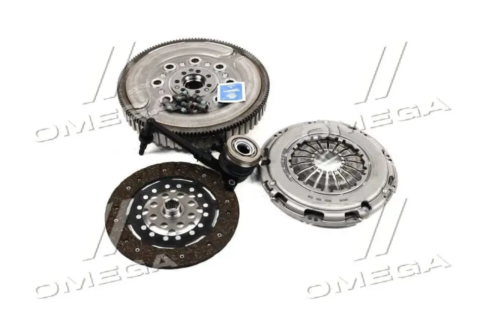 Демпфер + комплект зчеплення Nissan Qashqai/Renault Kangoo 1.5 dCi 08- K9K SACHS 2290 601 143 (фото 1)