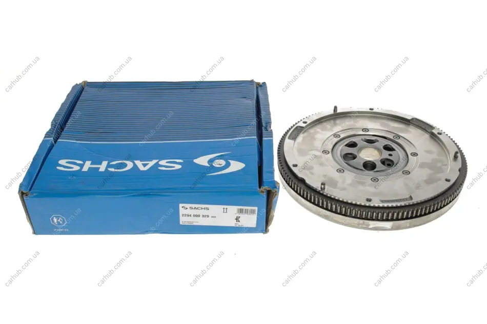 Двомасовий маховик (228мм, з болтами) AUDI A3 SEAT CORDOBA, CORDOBA VARIO, IBIZA II, IBIZA III, IBIZA IV, IBIZA IV SC, LEON, TOLEDO I, TOLEDO II SKODA OCTAVIA I VW BORA 1.6D/1.9D 07.95-08.15 SACHS 2294 000 329 (фото 1)