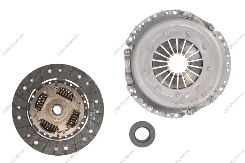 Комплект зчеплення з підшипником (228мм) AUDI 100 C3, 100 C4, 80 B3, 80 B4, A6 C4, CABRIOLET B3, COUPE B3 1.8/2.0 10.84- SACHS 3000 181 001 (фото 1)