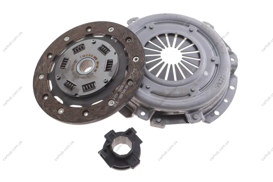 Комплект зчеплення Renault Clio 1.2 90-98 (d=180mm) (+вижимний) SACHS 3000 822 801 (фото 1)