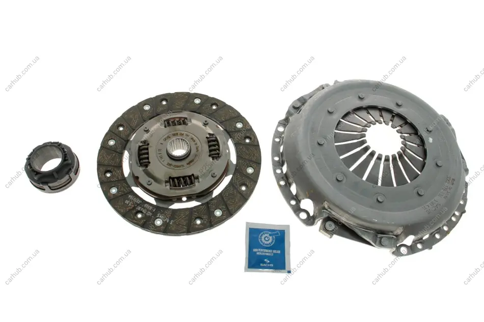Комплект зчеплення з підшипником (210мм) AUDI 100 C3, 100 C4, 80 B3, 80 B4, 90 B3, A4 B5, A4 B6, A4 B7, A6 C4, COUPE B3 VW PASSAT B5, PASSAT B5.5 1.4-2.0 08.83-06.08 SACHS 3000 840 301 (фото 1)