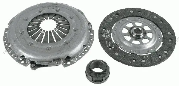 Комплект зчеплення VW Passat/Skoda Superb 1.9 TDI 98-08 (d=228mm) SACHS 3000 844 701 (фото 1)