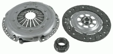Комплект зчеплення VW Passat/Skoda Superb 1.9 TDI 98-08 (d=228mm) SACHS 3000 844 701