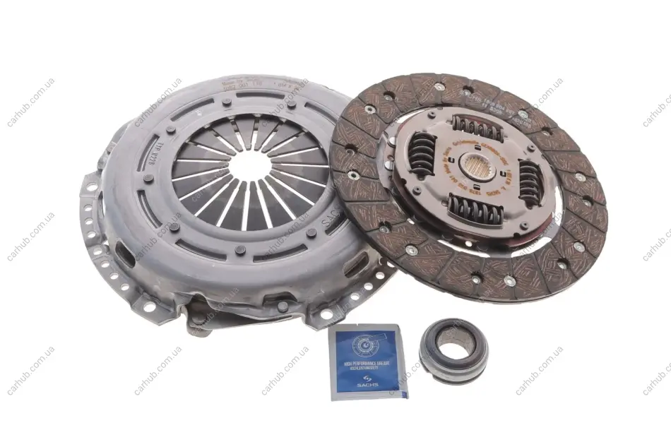 Комплект зчеплення Peugeot Partner 1.6i 10- (d=228mm) (+вижимний) SACHS 3000 950 005 (фото 1)