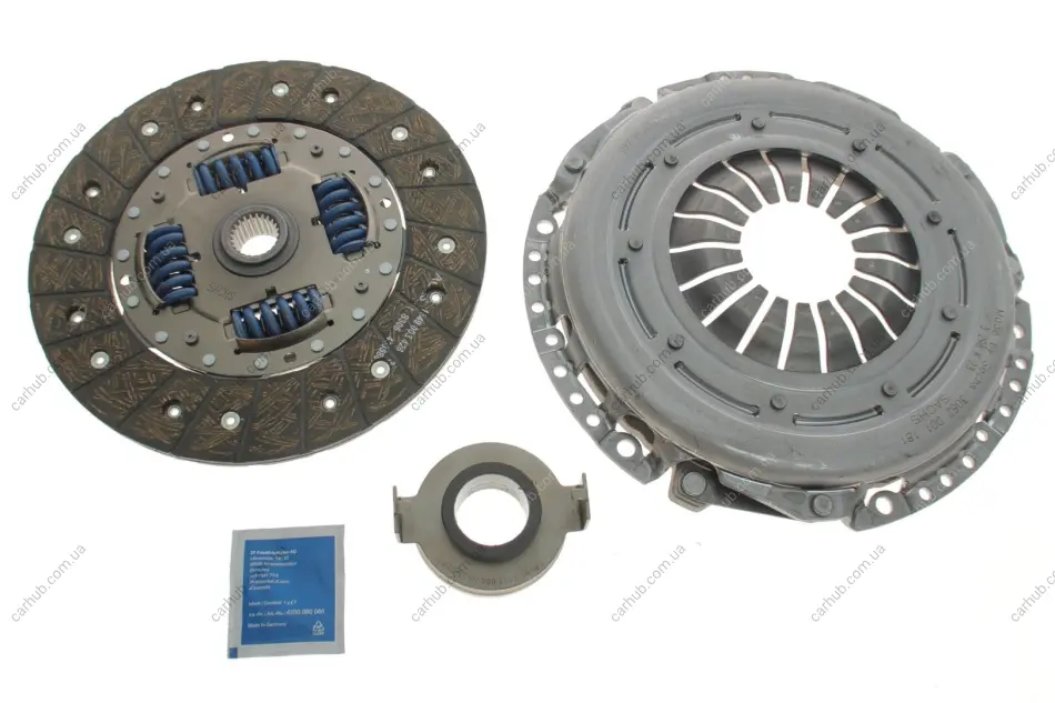 Комплект зчеплення з підшипником (240мм) SUBARU FORESTER, IMPREZA, LEGACY IV, LEGACY V, OUTBACK, XV 2.0D 02.08- SACHS 3000 950 006 (фото 1)